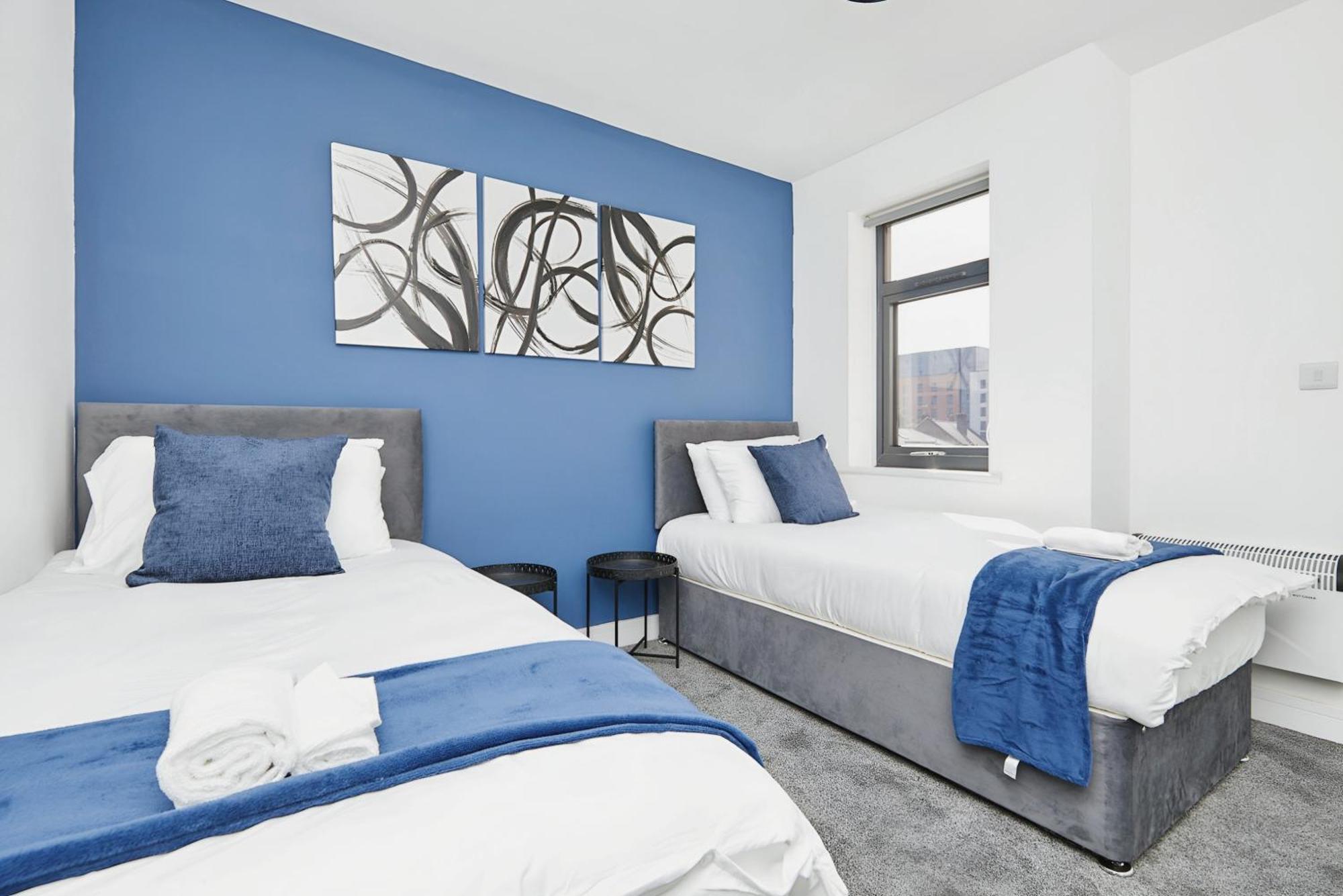 Modern Home In Derby City Centre - Free Gated Parking ภายนอก รูปภาพ